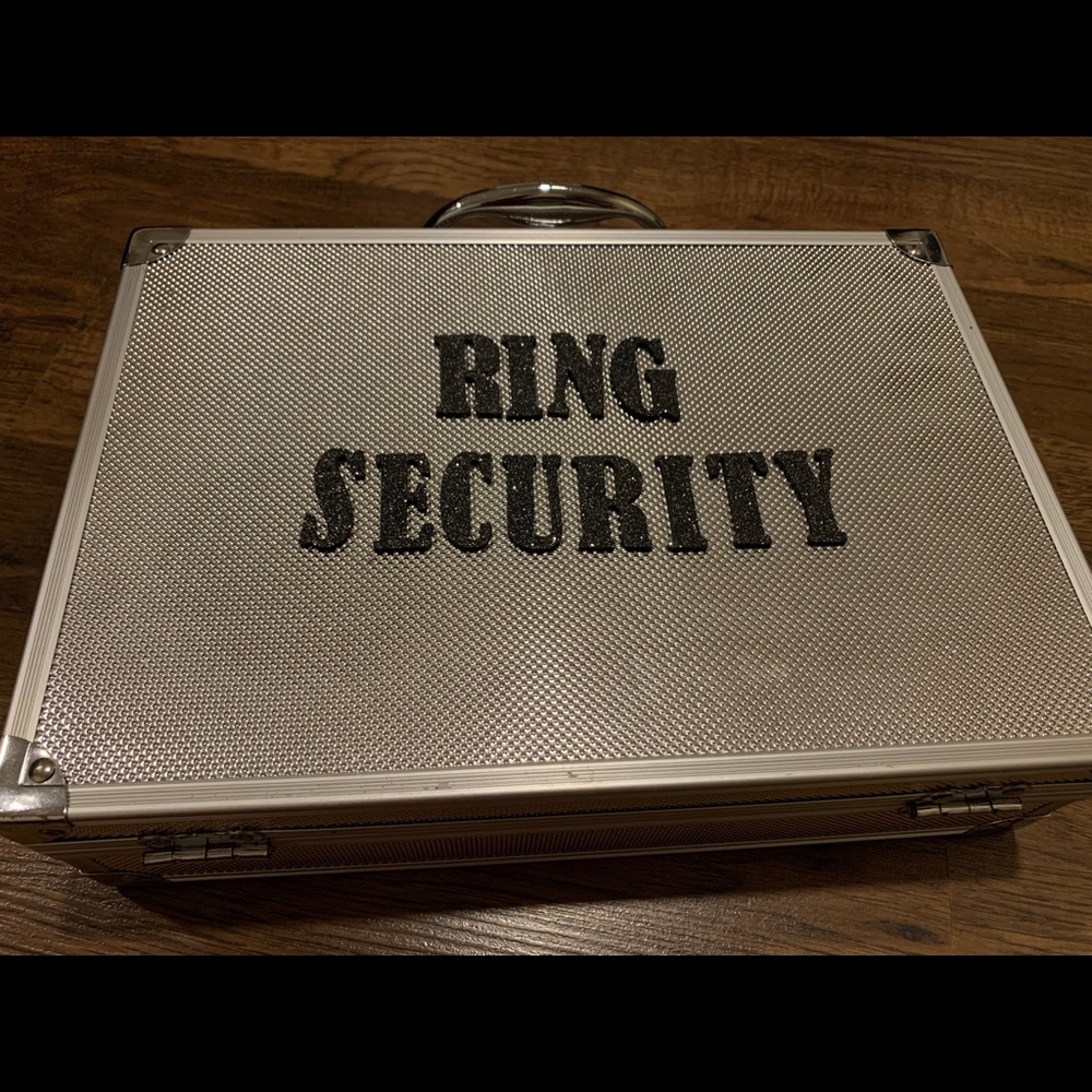 Ring Bearer ring suitcase